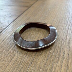 Silpada Wavy Rosewood Sterling SIlver Bangle Bracelet